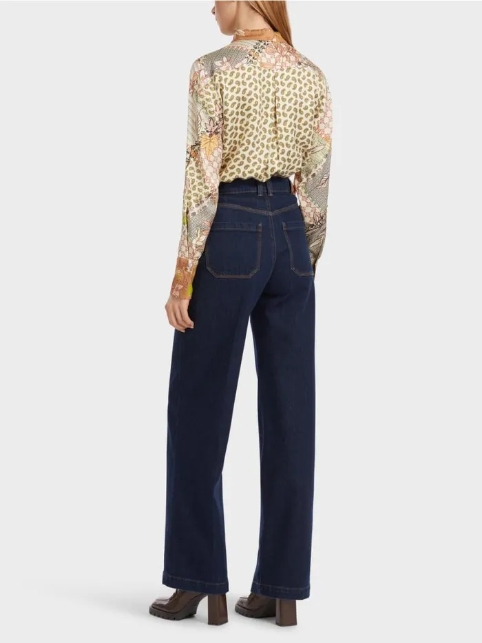 Jeans Damen Marc Cain 034Rethink Together034 Jeans WIGAN Vintage Indigo