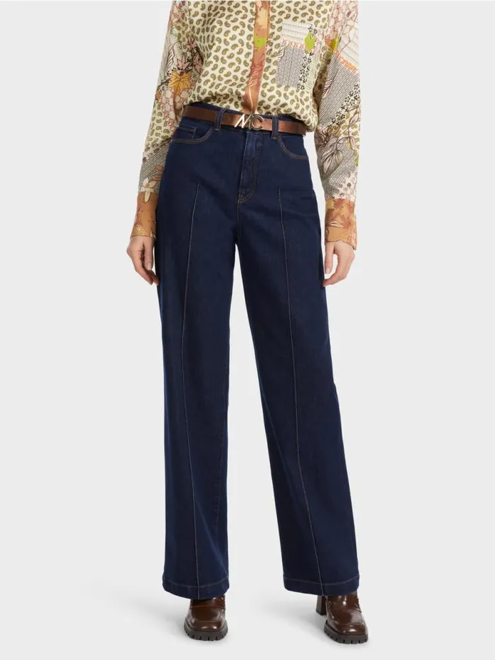 Jeans Damen Marc Cain 034Rethink Together034 Jeans WIGAN Vintage Indigo