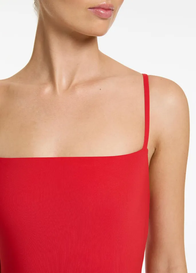 Jetset Minimal Tank One Piece Rosso Women JETS Australia Tank One Piece