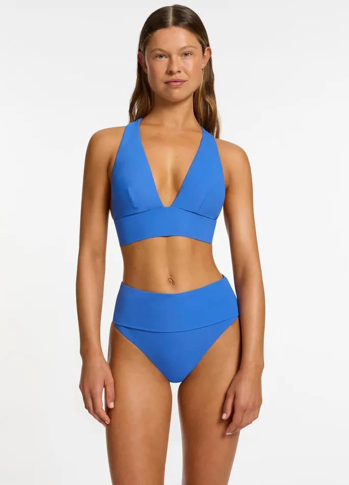 Jetset Soft Triangle Bikini Top Tide Women JETS Australia Tri Bikini Tops