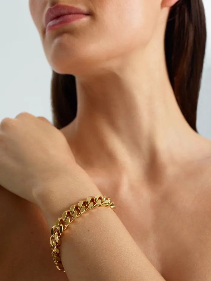 Jewelry Women Scanlan Theodore CLASSIC CHAIN BRACELET GOLD