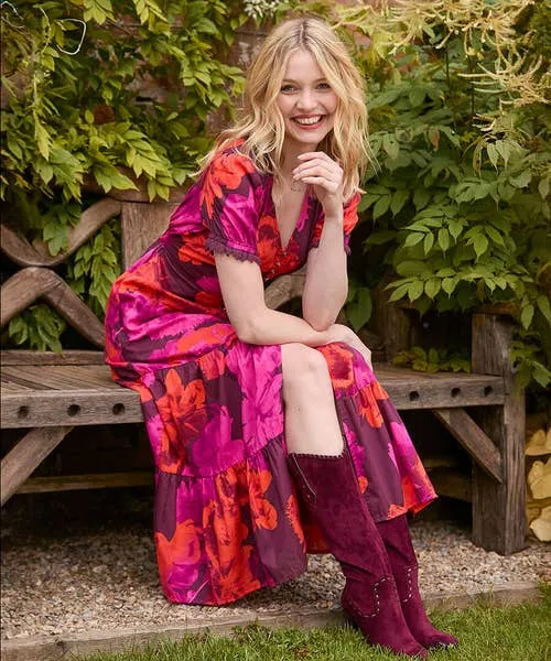 Joebrowns Dresses Apparel Stunning Florals Dress Pink Joebrowns Dresses Apparel Stunning Florals Dress Pink