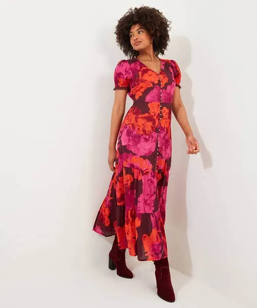 Joebrowns Dresses Apparel Stunning Florals Dress Pink Joebrowns Dresses Apparel Stunning Florals Dress Pink