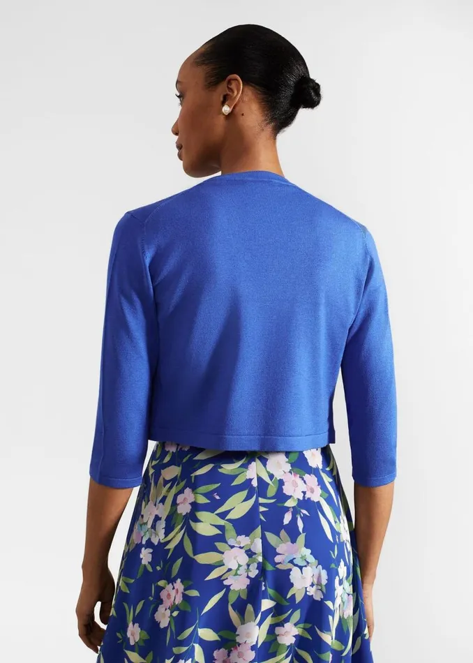 Jumpers and Cardigans Women HOBBS Carrie Bolero Lapis Blue
