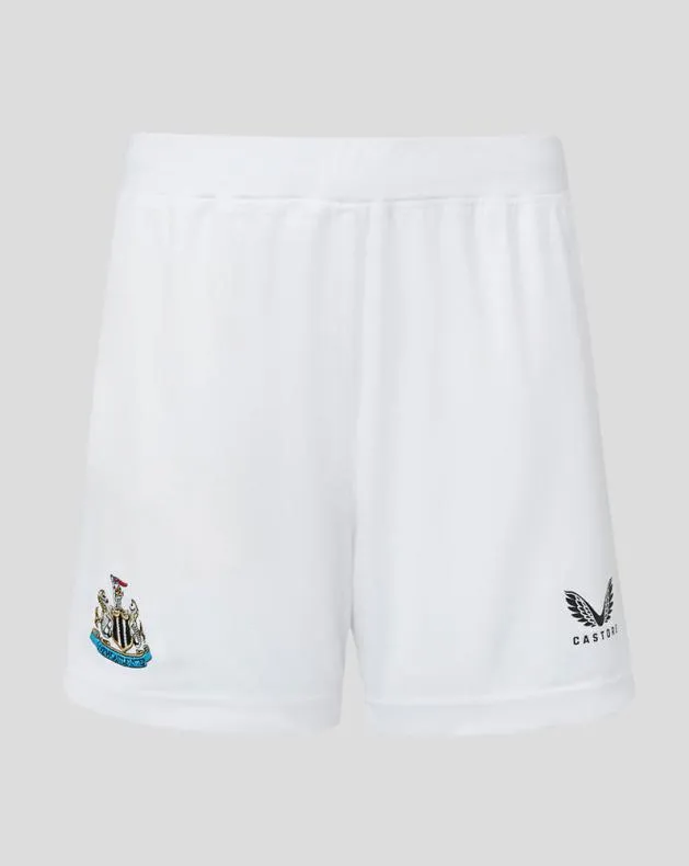 Junior Castore Junior Newcastle United 2324 Home Alternate Shorts 8211 White