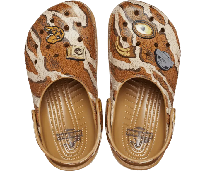 Jurassic World Classic Clog Sand Kids Crocs Clogs