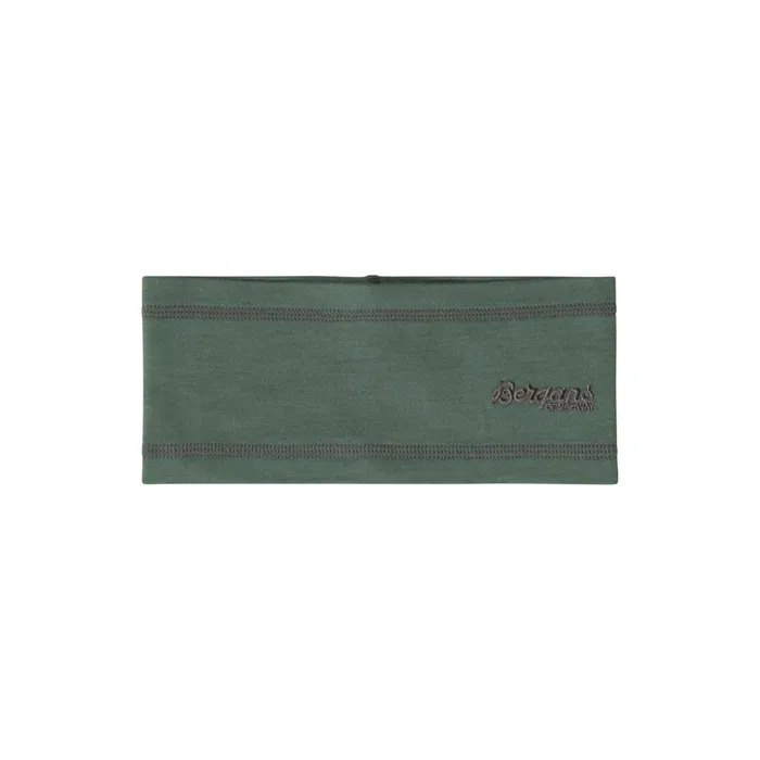 Kids Bergans Of Norway Headband Bergans Wool Junior Headband Dark Jade Green