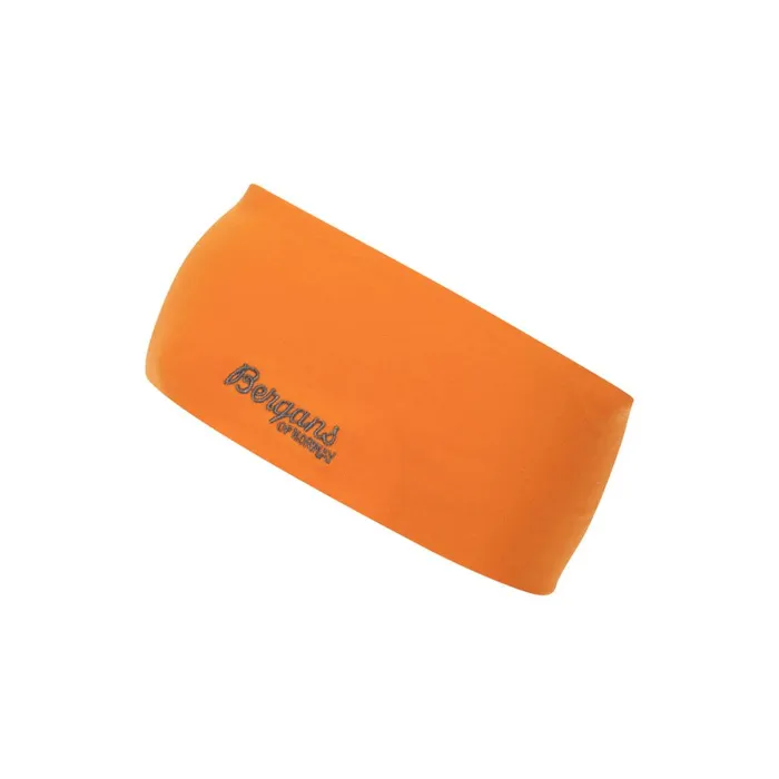 Kids Bergans Of Norway Headband Youth Cotton Headband Cloudberry Yellow