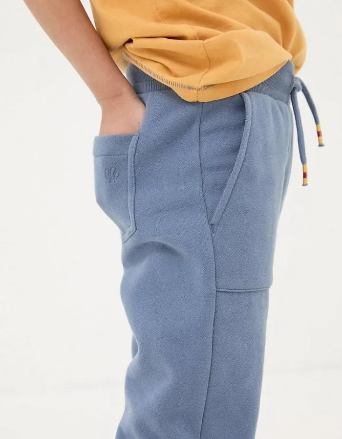 Kids FatFace Jeans and Joggers Seaburn Cargo Jogger Vintage Blue
