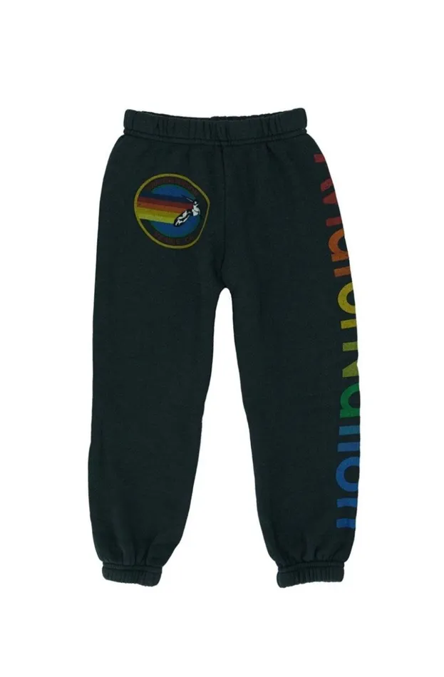 Kids Kids Collection Aviator Nation KID039S AVIATOR NATION SWEATPANTS 8211 CHARCOAL