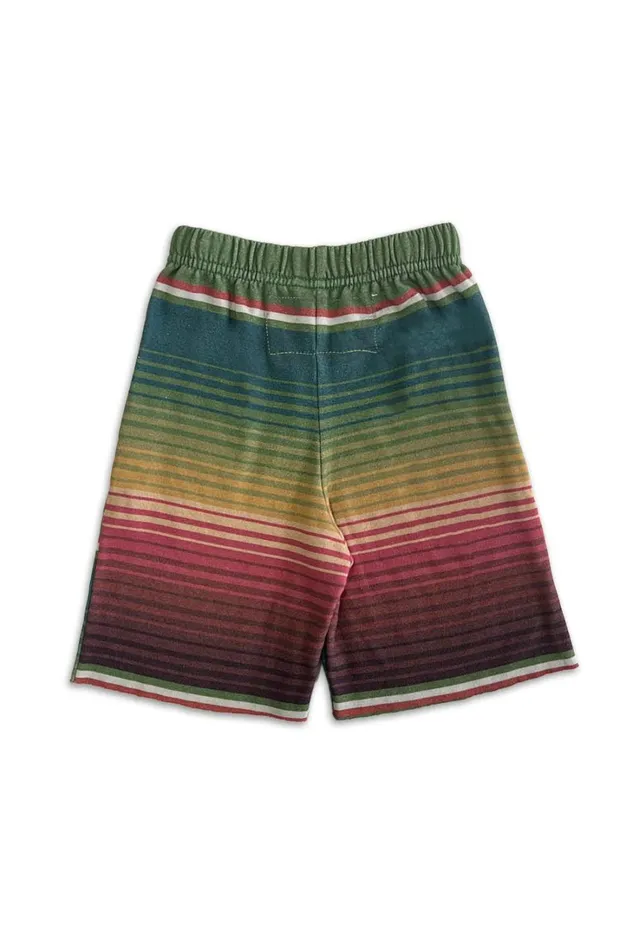 Kids Kids Collection Aviator Nation KID039S TULUM SWEATSHORTS 8211 JUNGLE GREEN