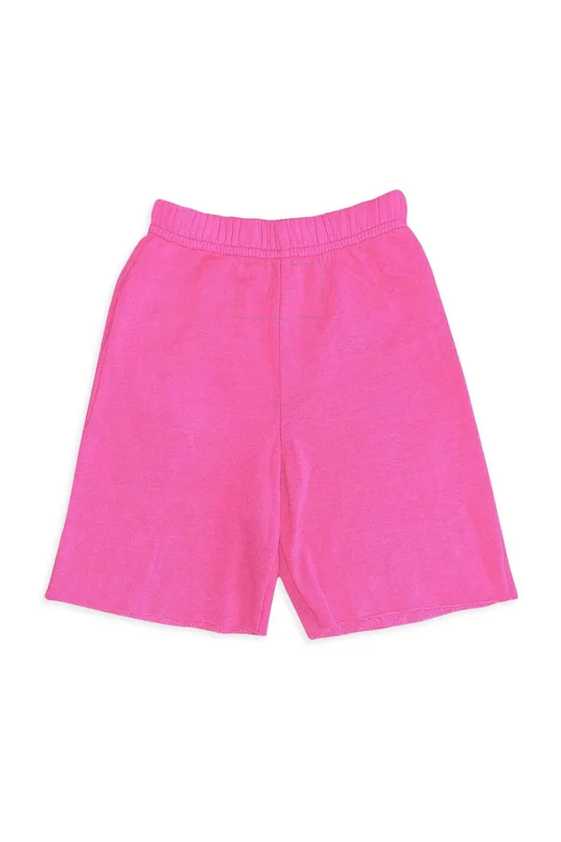 Kids Kids Collection Aviator Nation LOGO KIDS SWEATSHORTS 8211 NEON PINK Kids Kids Collection Aviator Nation LOGO KIDS SWEATSHORTS 8211 NEON PINK