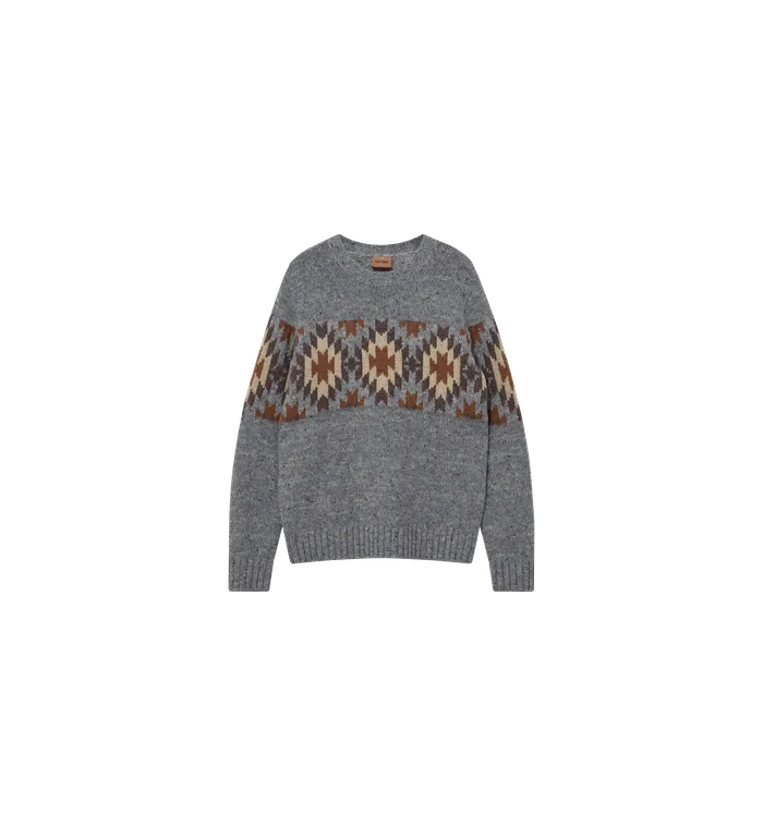 Knits Men MMGBarry Autumn Knit Ocean Blue Melange MOS MOSH Knits Men MMGBarry Autumn Knit Ocean Blue Melange MOS MOSH