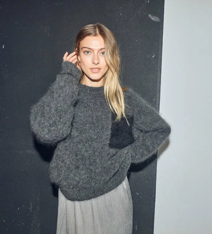 Knits MOS MOSH Women MMAilia Mohair Knit Phantom