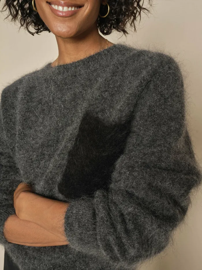 Knits MOS MOSH Women MMAilia Mohair Knit Phantom