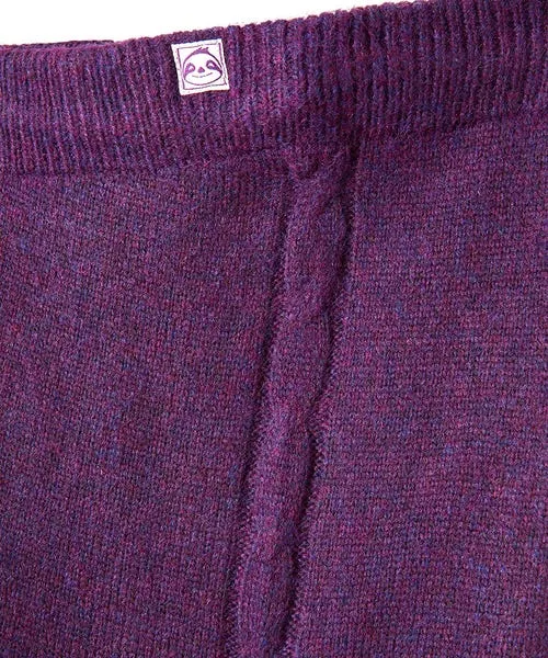 Knitwear and Cardigans Sloe Joes Knitted Cable Joggers Purple 8211 Joebrowns Apparel Knitwear and Cardigans Sloe Joes Knitted Cable Joggers Purple 8211 Joebrowns Apparel