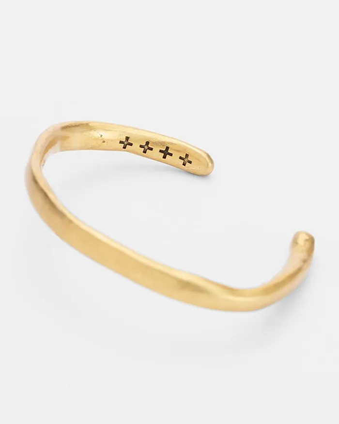 Ksubi 18k Aged Royalty Cuff WomensMens Jewelry