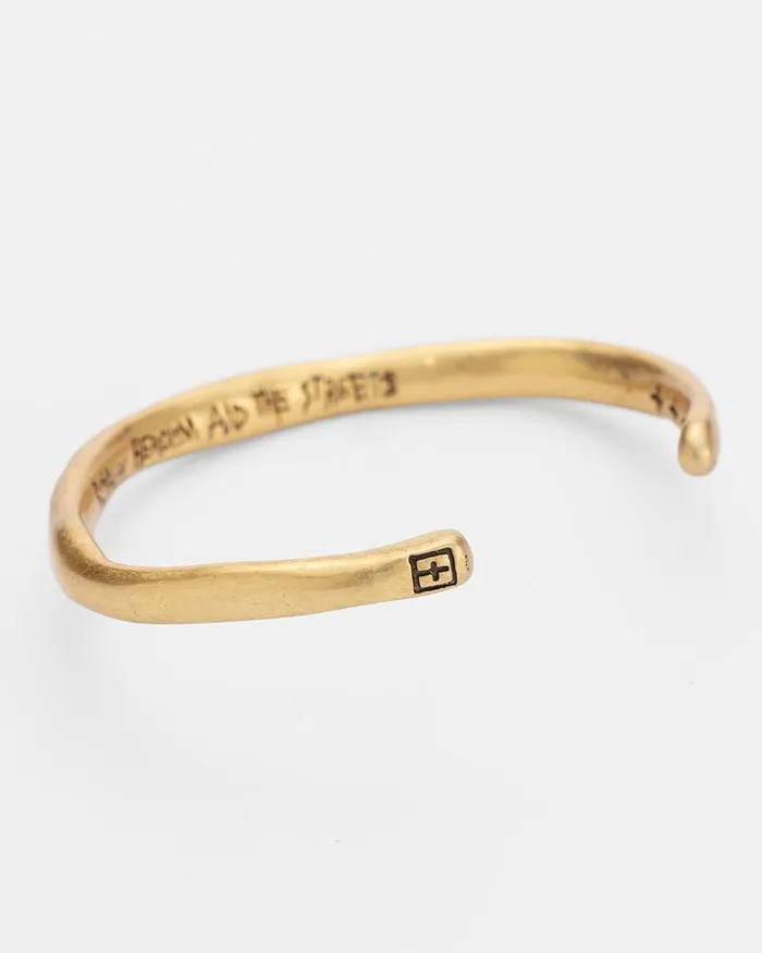 Ksubi 18k Aged Royalty Cuff WomensMens Jewelry
