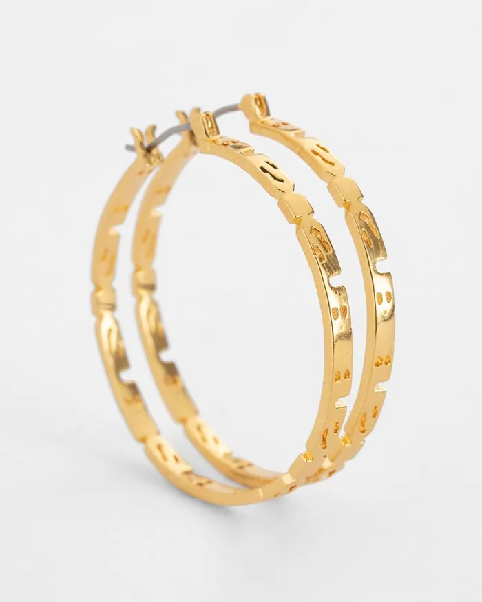 Ksubi 18k Dripps Sott Hoop Earings WomensMens Jewelry