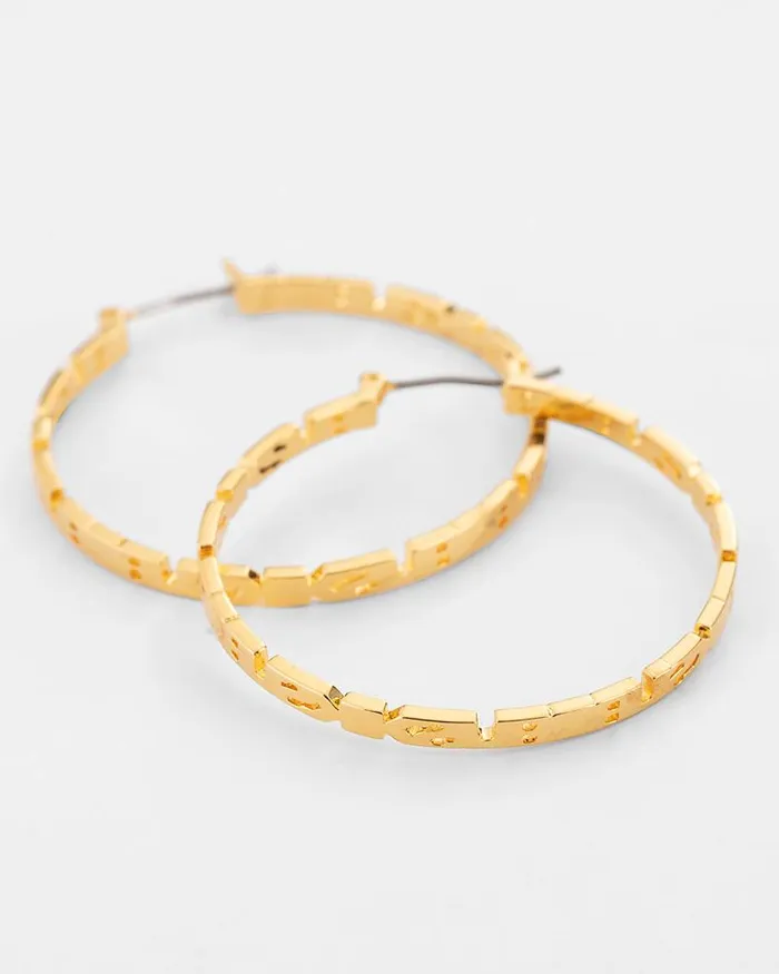 Ksubi 18k Dripps Sott Hoop Earings WomensMens Jewelry