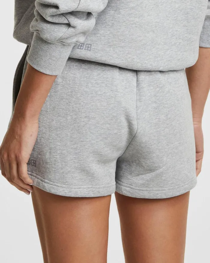 Ksubi 3 X 4 Trak Short Grey Marl Womens Sweatpants