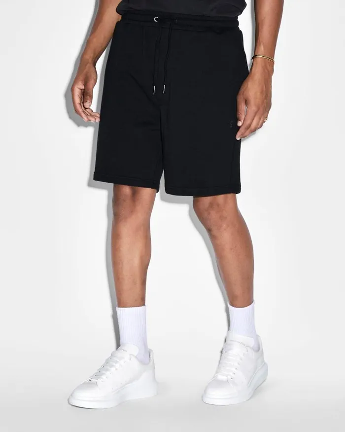 Ksubi 4 X 4 Trak Short Jet Black Mens Sweatpants