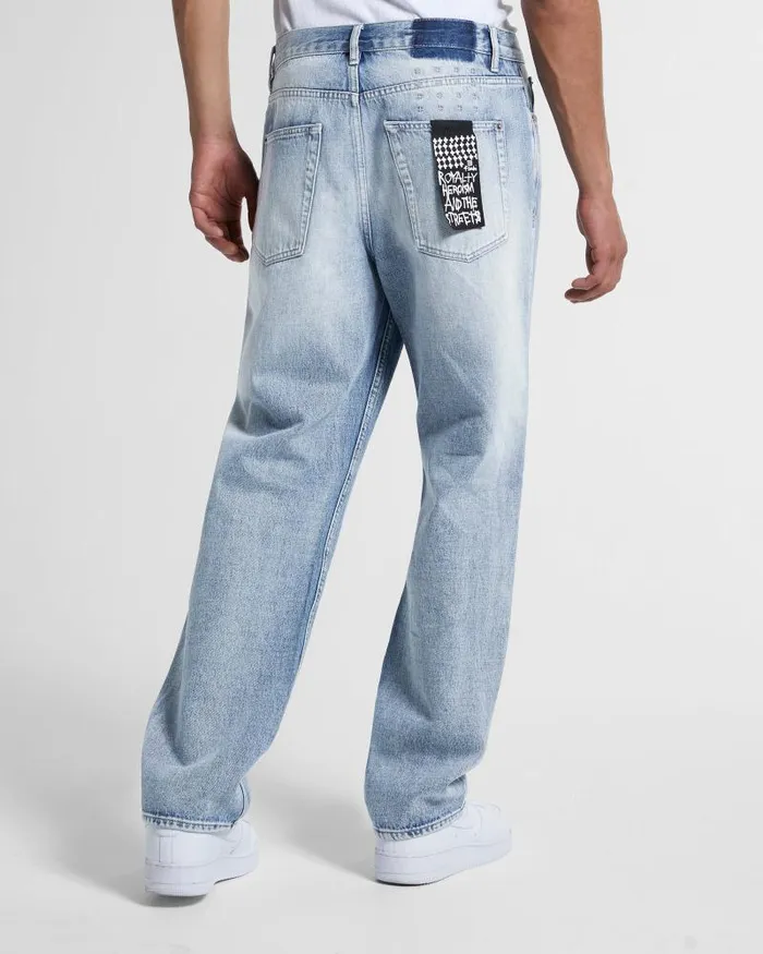 Ksubi Anti K Punk Blue Mens Relaxed