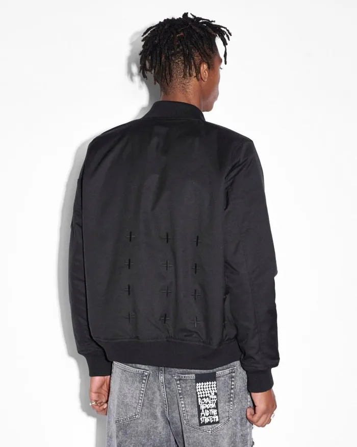 Ksubi Autograph Bomber Blackwhite Mens Jackets