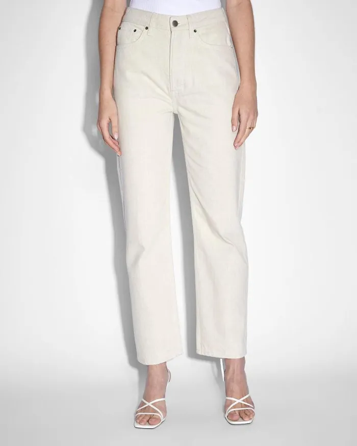 Ksubi Brooklyn Jean Ecru Womens Straight