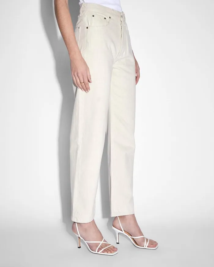 Ksubi Brooklyn Jean Ecru Womens Straight