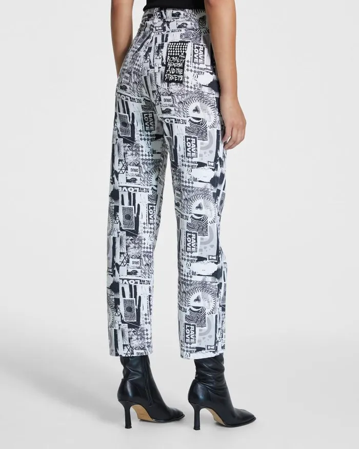 Ksubi Brooklyn Jean Pure Love Bandw Womens Straight