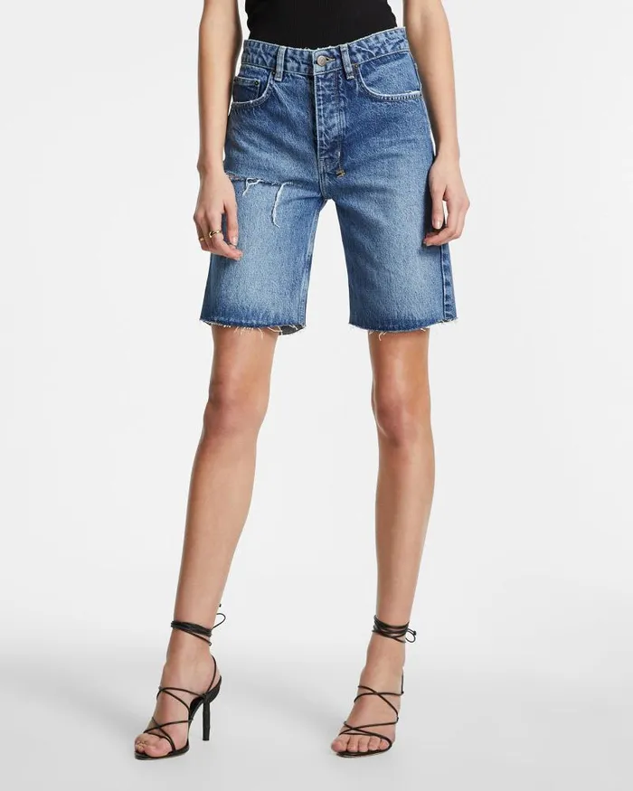 Ksubi Brooklyn Short Stella Slashed Womens Denim Shorts