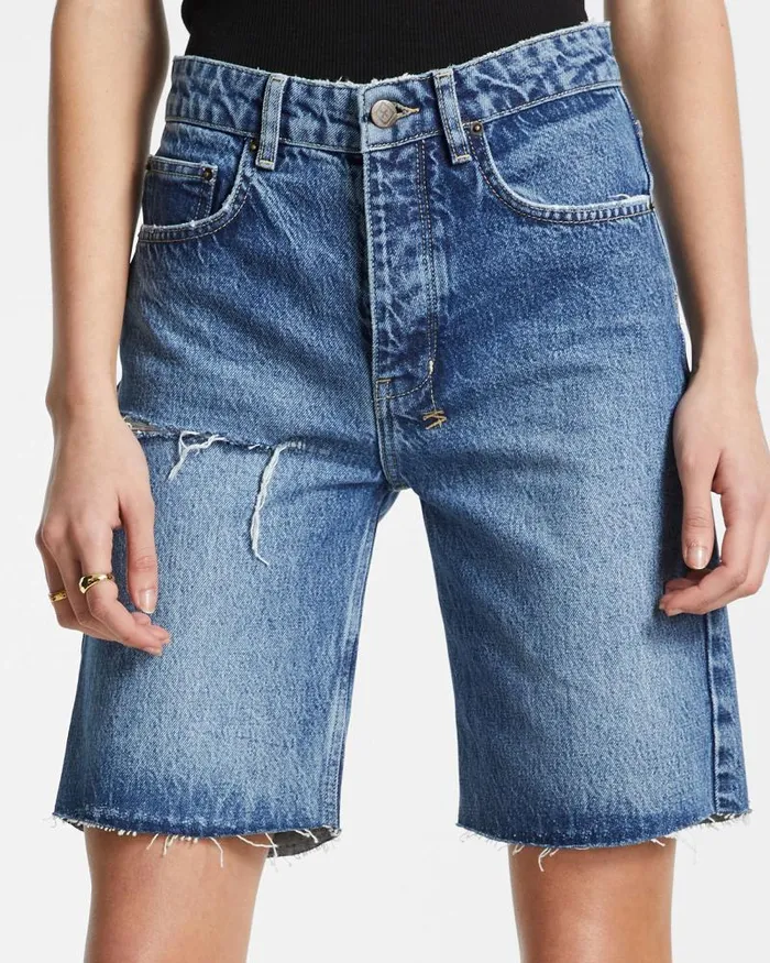 Ksubi Brooklyn Short Stella Slashed Womens Denim Shorts