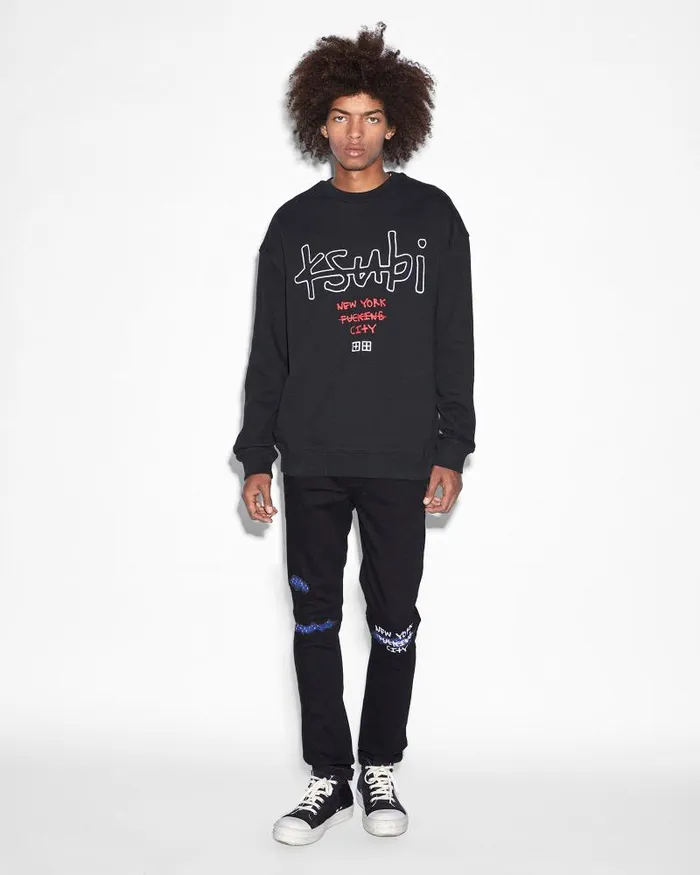 Ksubi Chitch Nyc Laid Black Mens Skinny