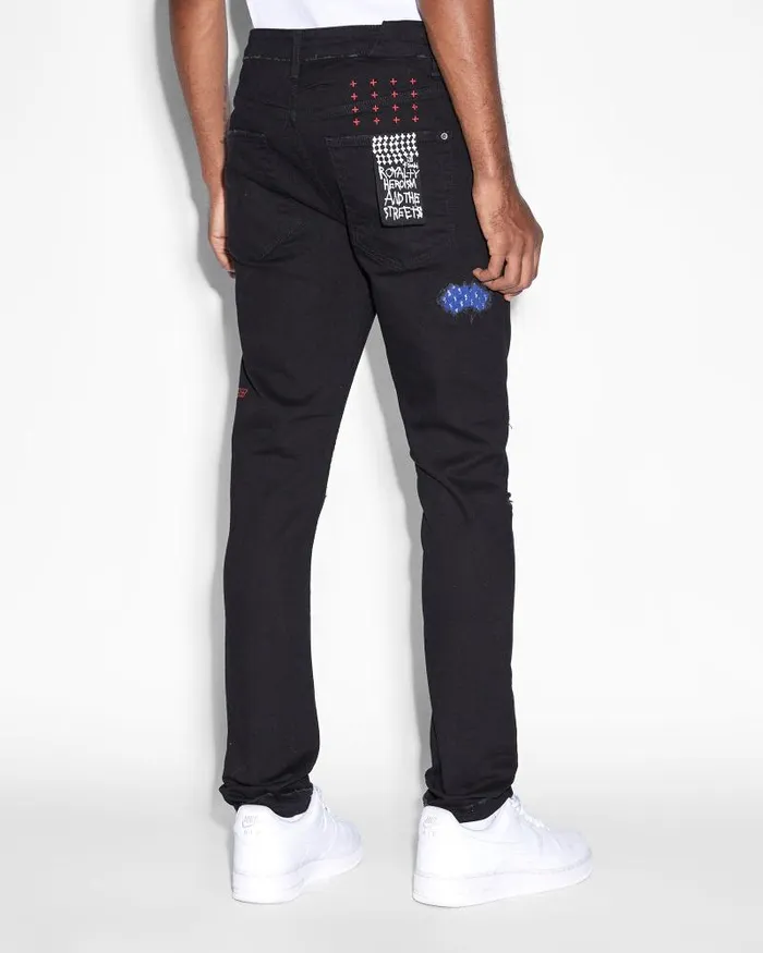 Ksubi Chitch Nyc Laid Black Mens Skinny