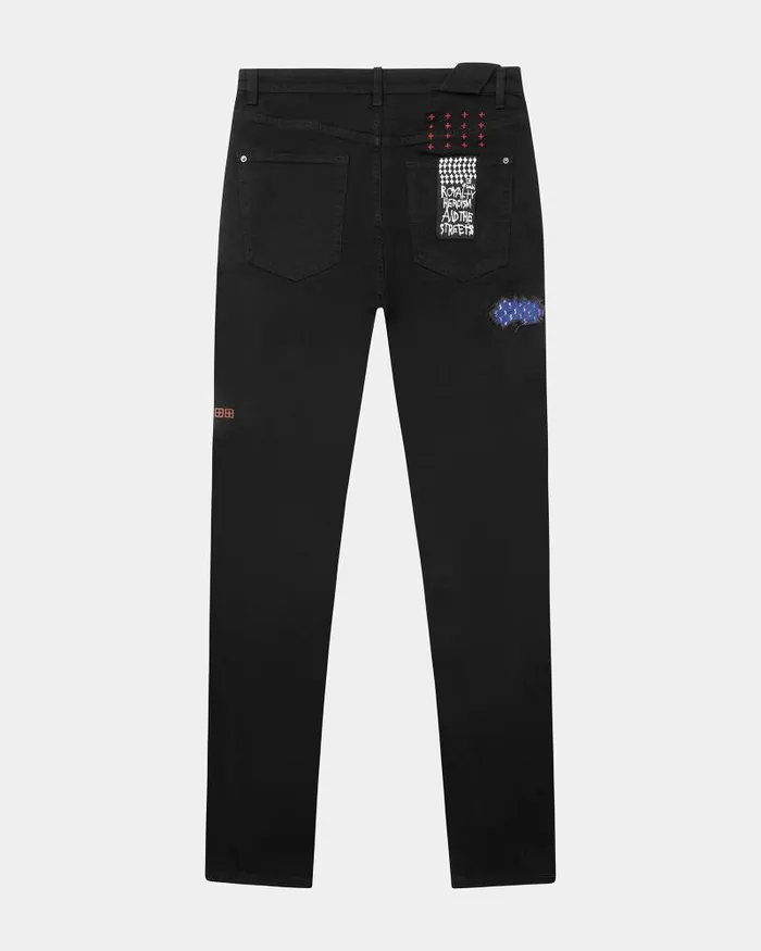 Ksubi Chitch Nyc Laid Black Mens Skinny