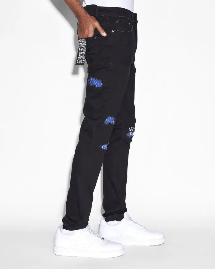 Ksubi Chitch Nyc Laid Black Mens Skinny