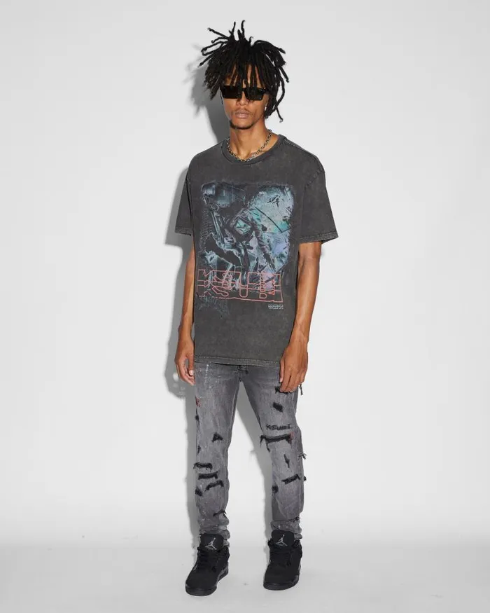 Ksubi Chitch Trashed Devil Mens Skinny