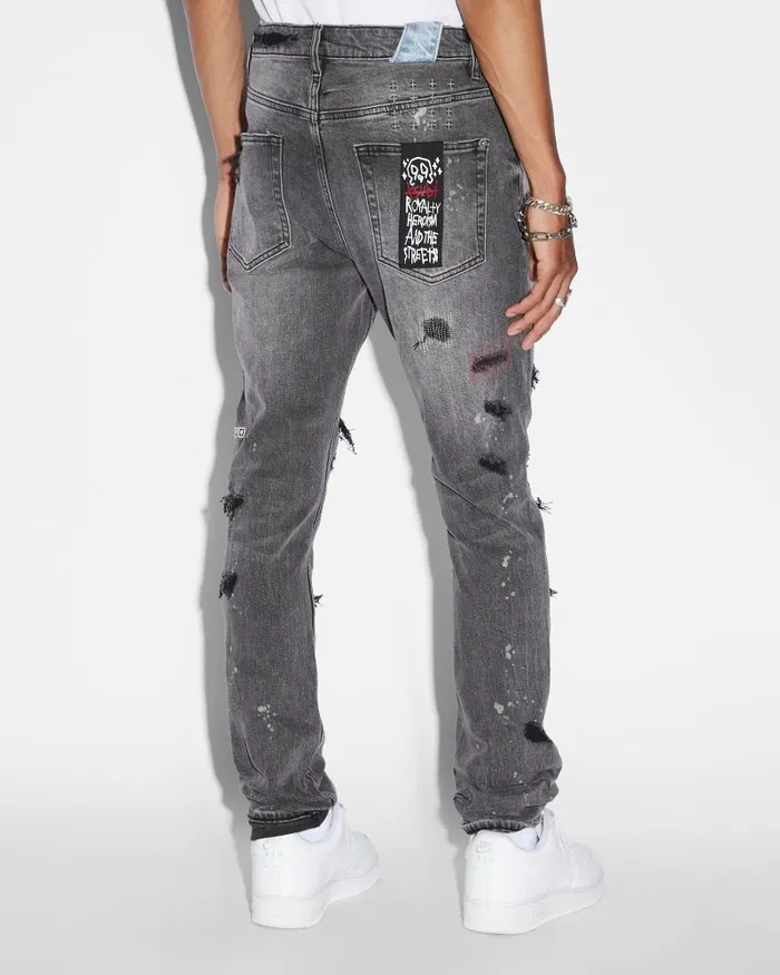 Ksubi Chitch Trashed Devil Mens Skinny