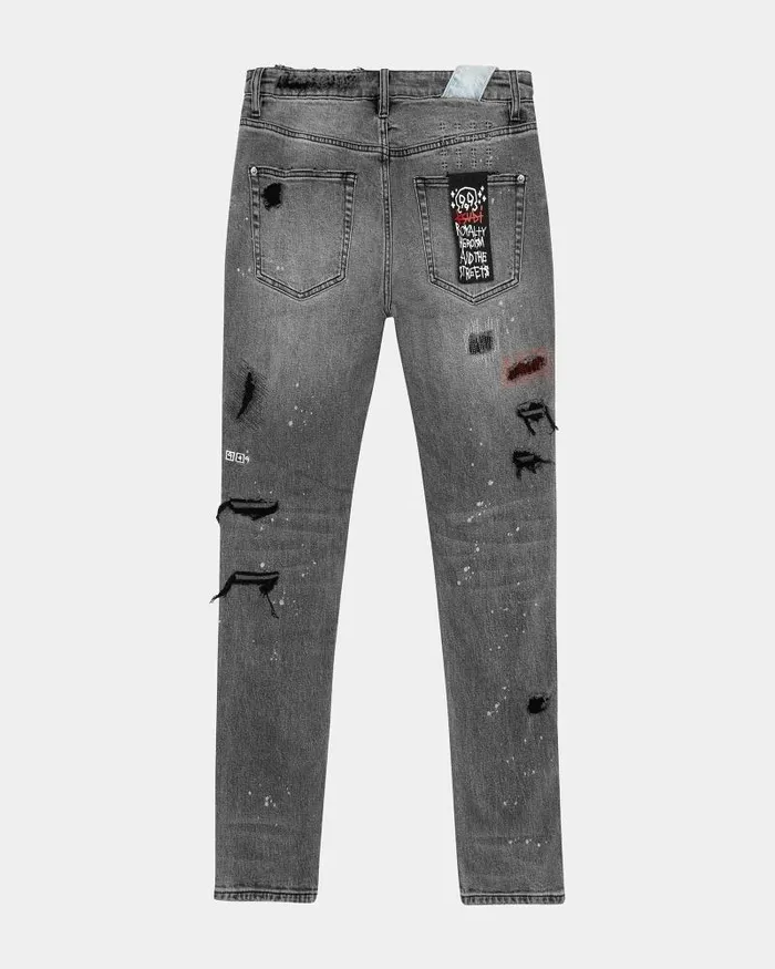 Ksubi Chitch Trashed Devil Mens Skinny