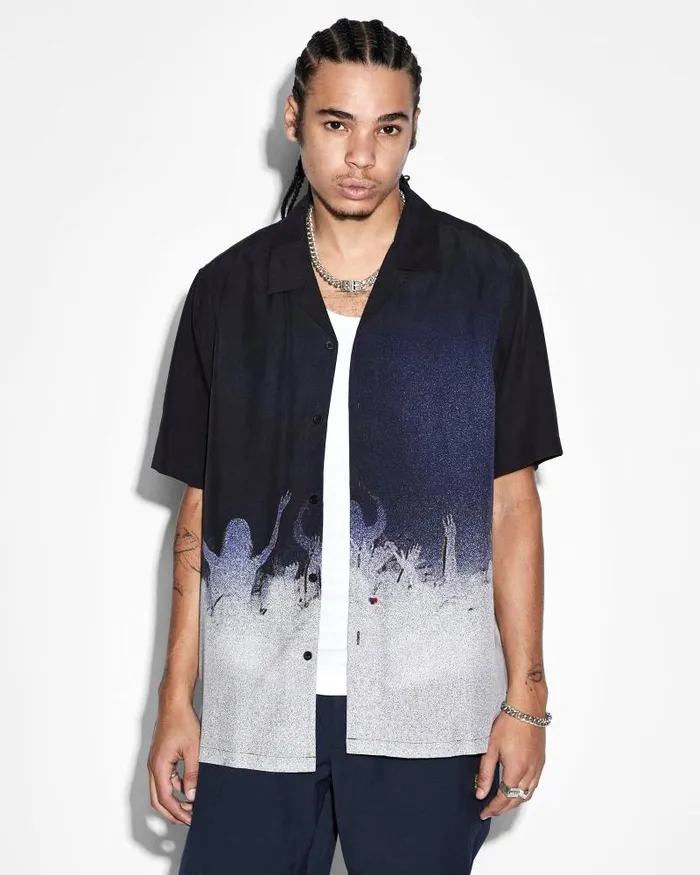 Ksubi Dance Klass Resort Ss Shirt Multi Mens Shirts