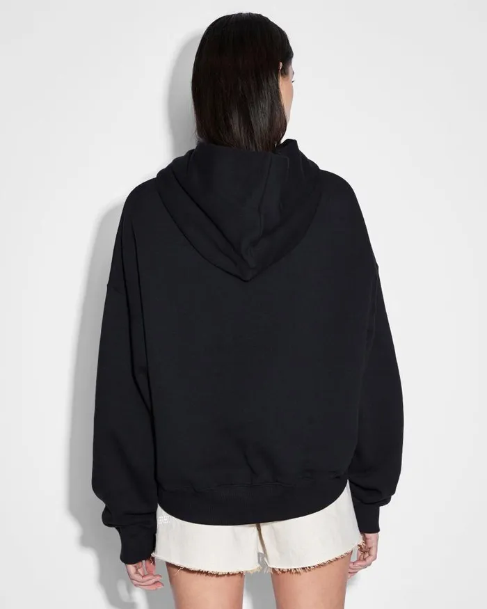 Ksubi Die Hard Slouch Hoodie Black Womens Sweats
