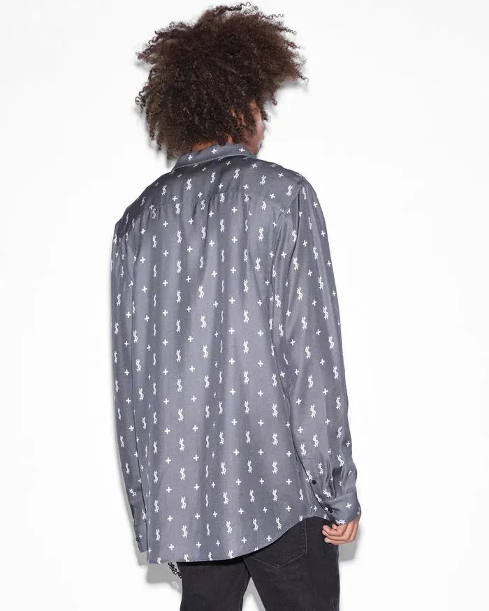 Ksubi Dollagram Downtown Ls Shirt Black Mens Shirts
