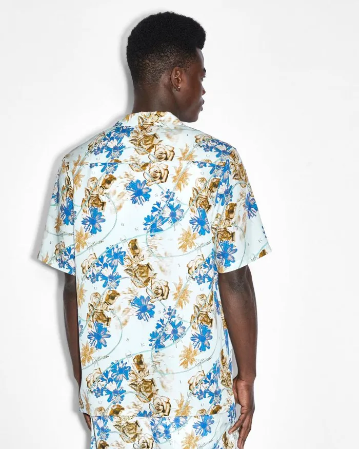 Ksubi Floralist Resort Ss Shirt Multi Mens Shirts