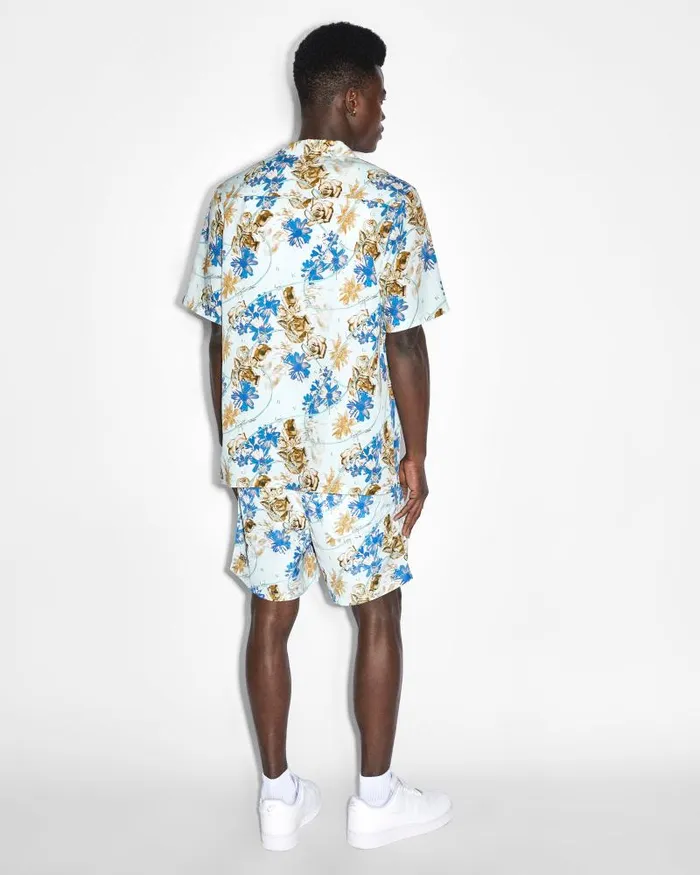 Ksubi Floralist Resort Ss Shirt Multi Mens Shirts