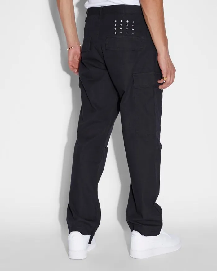 Ksubi Fugitive Cargo Pant Black Mens Pants
