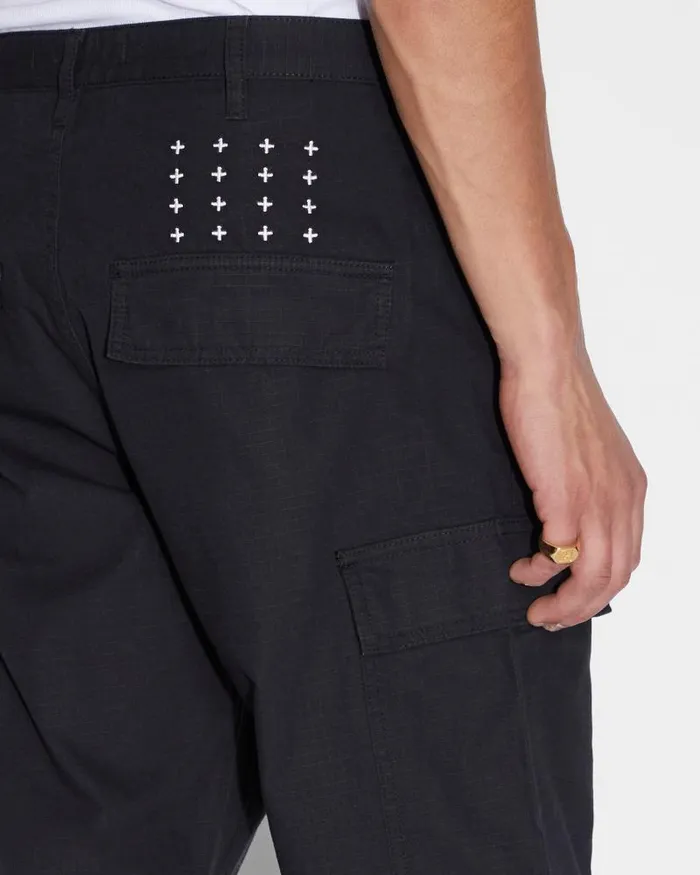 Ksubi Fugitive Cargo Pant Black Mens Pants