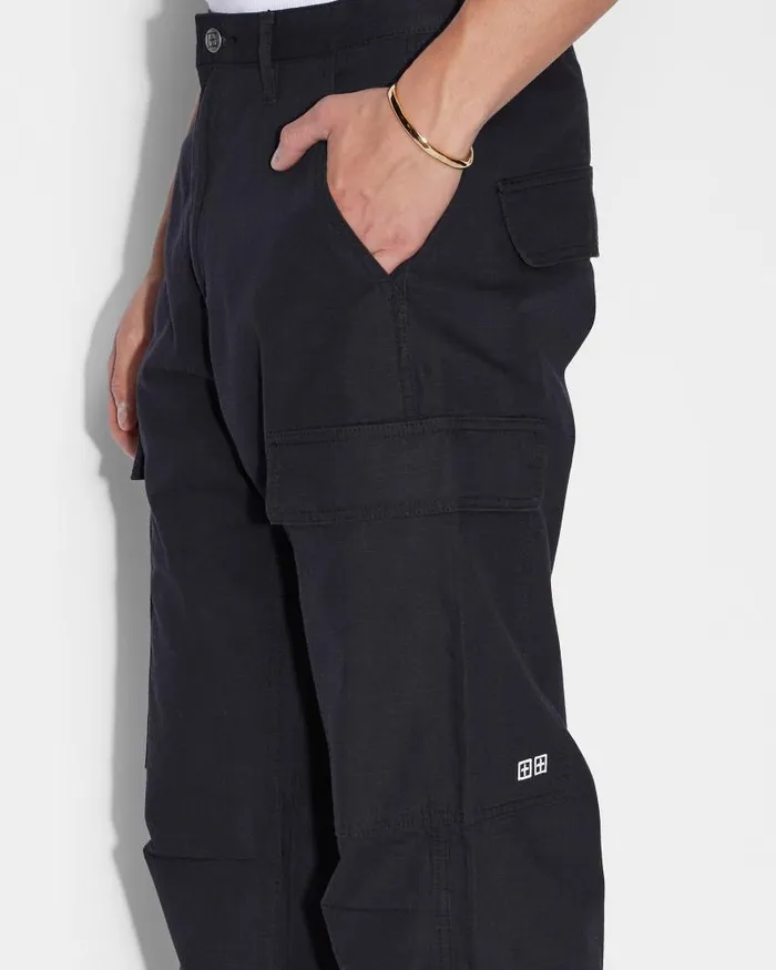 Ksubi Fugitive Cargo Pant Black Mens Pants