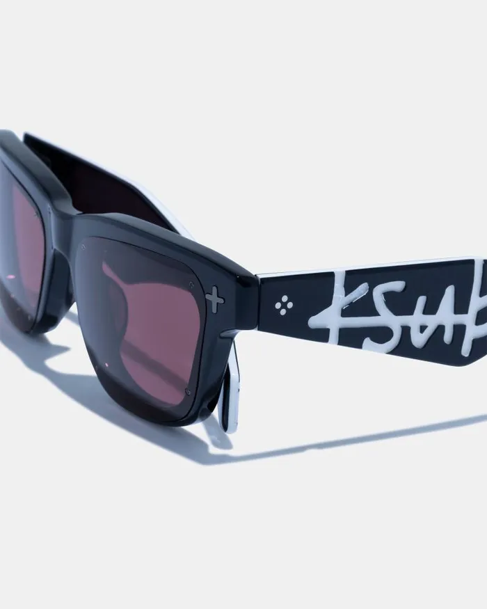 Ksubi Goodsen Sunglasses 1999 Black WomensMens Eyewear