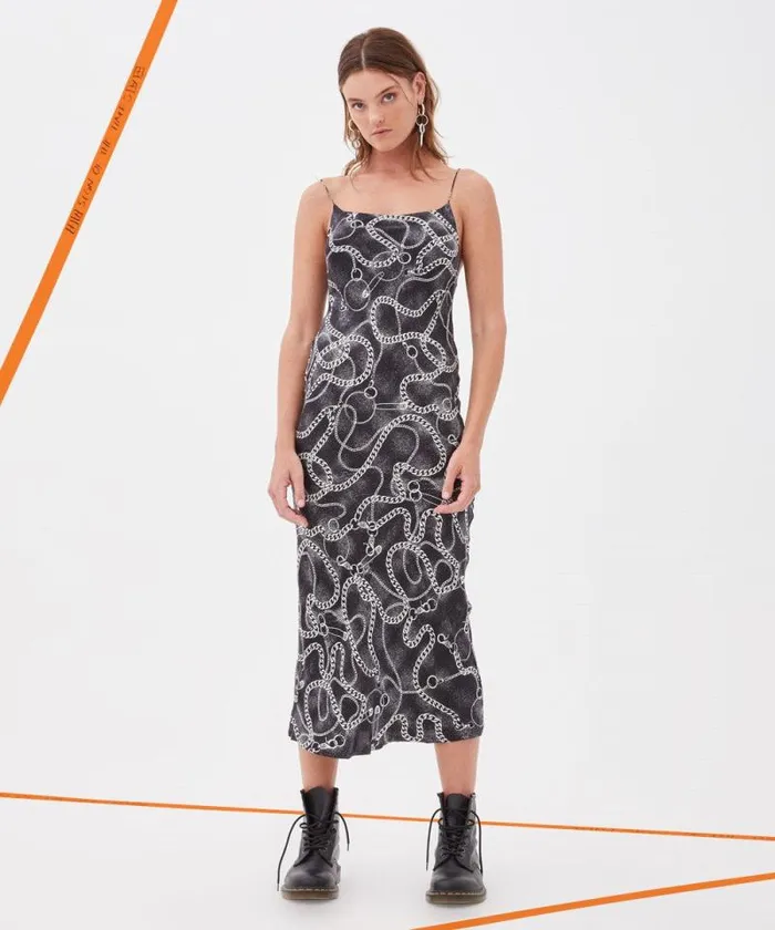 Ksubi Heavy Metal Dress Womens Dresses